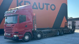 Scania R490 FOREST MACHINE TRANSPORT TRUCK 490kW thumbnail
