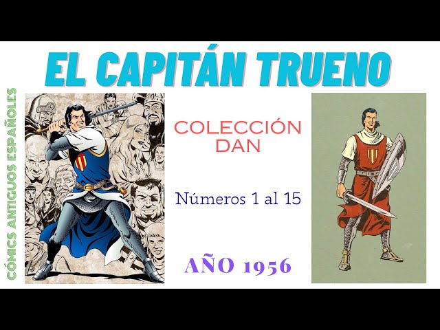 Vídeo relacionado con El Capitán Trueno (Volúmen I) (Bruguera Clásica)