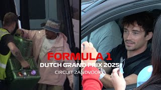 F1 Drivers Arriving in Private Jets For The 2025 Dutch Grand Prix (4K)