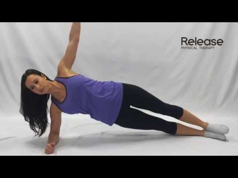 Side Plank Exercise for Core & Low Back