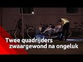 Quadrijders zwaargewond na botsing met auto in Breda