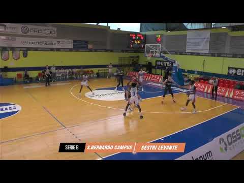 SERIE B - S.Bernardo Campus VS Pallacanestro Sestri