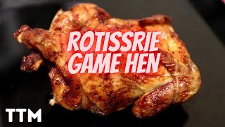 How to Cook a Rotisserie Game Hen in the Air Fryer Oven