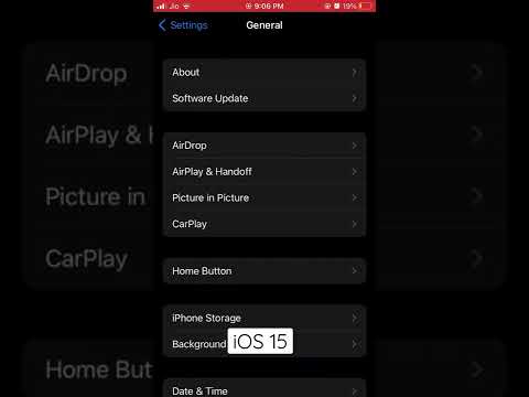 iOS 15.4.1 in iPhone 5S