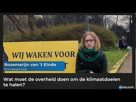 Uitgelicht! 28 juni 2021 - Rozemarijn van 't Einde (klimaatactiviste) over het klimaatbeleid