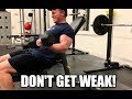 2019 BODYBUILDING PREP | Prep Update & Maintaining Strength on Prep