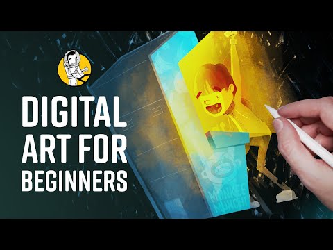 digital art for beginners by brad colbow