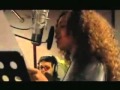 Beyoncé grabando en el estudio | Amor Gitano ft Alejandro Fernandez