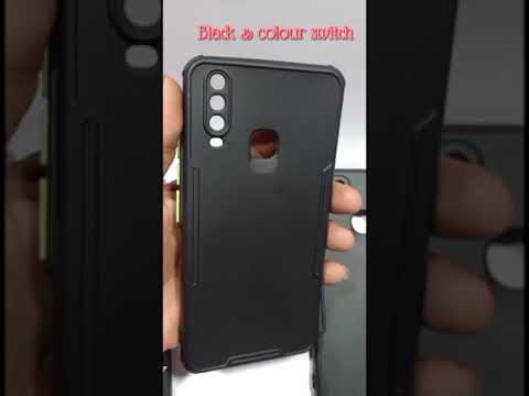 Plastic redmi 9 prime black mobile back cover