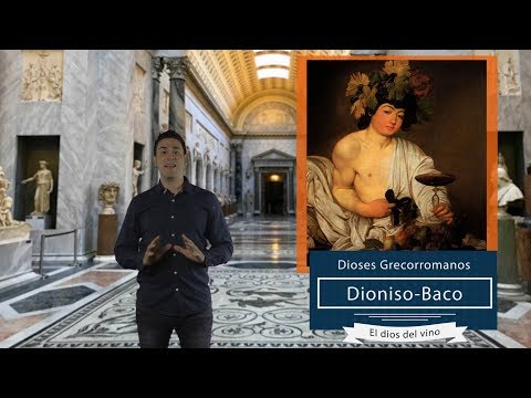 El dios griego Dioniso (Baco para los romanos)