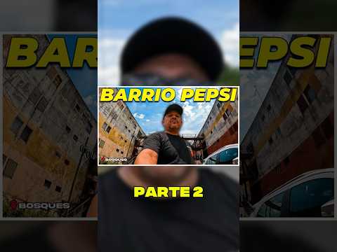 Asi es el FAMOSO barrio  Pepsi de Bosques  por dentro | Parte 2