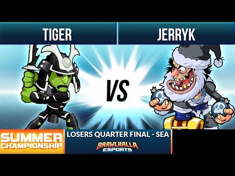 Tiger vs jerryK - Losers Quarter Final - Summer Championship 1v1 SEA