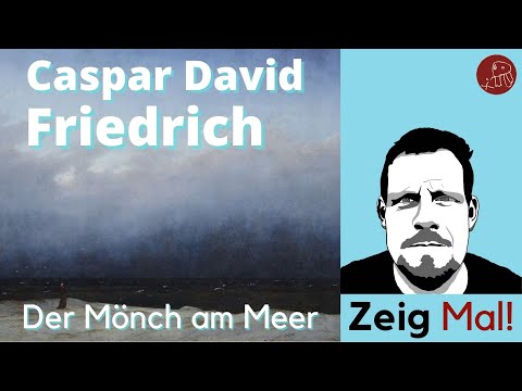 Caspar David Friedrich: "Der Mönch am Meer" (1808/1810)