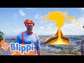 Blippi S Volcano Adventure Blippi Kids Songs Moonbug Kids