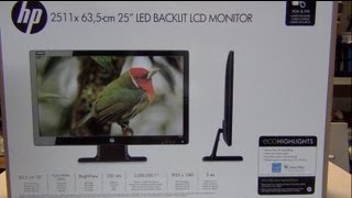 Video thumbnail for HP 2511x 25 inch LED Monitor Unboxing (with a surprise!) by ArtiePenguin1
