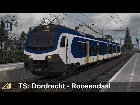 Train Simulator: Dordrecht - Roosendaal with NS FLIRT-3