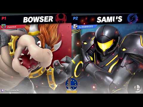 EUBC x S@M - Delay War: RAMBOSS (Samus) vs Zemmol (Bowser, Joker) - Losers Finals