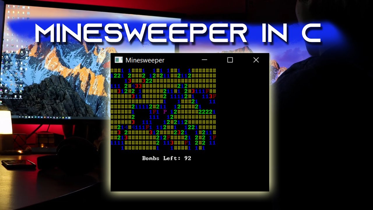 HOW TO program MINESWEEPER in C