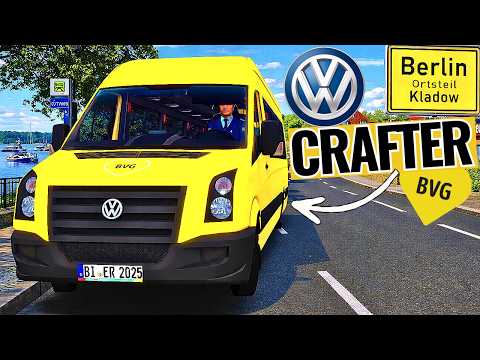 OMSI 2 🚌 - VW CRAFTER 🚐 SPRINTER as a BVG night bus! 🌜 - Let's Play OMSI 2 [#1035]