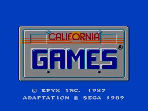 California Games (Epyx/1989 - SMS) Intro