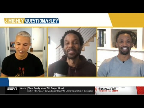 Highly Questionable 2/8/21 - Bucs win big, Pat Mahomes, Tom Brady