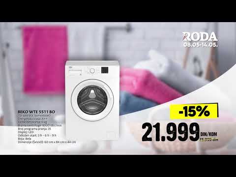 Roda | Popust na belu tehniku 8-14.05.2020.