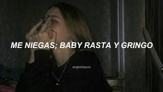 Me Niegas - Baby Rasta y Gringo (Letra)