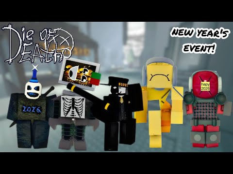 WINNING WITH EVERY '2026 NEW YEARS' EVENT SKIN! | Roblox Die of Death