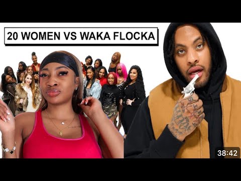 20 WOMEN VS 1 RAPPER: WAKA FLOCKA.. He So Nonchalant | Jay Reaction