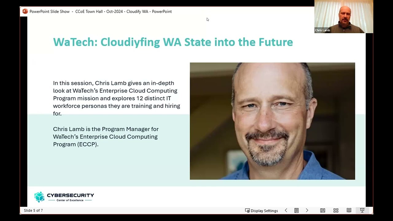WaTech: Cloudifying WA State into the Future