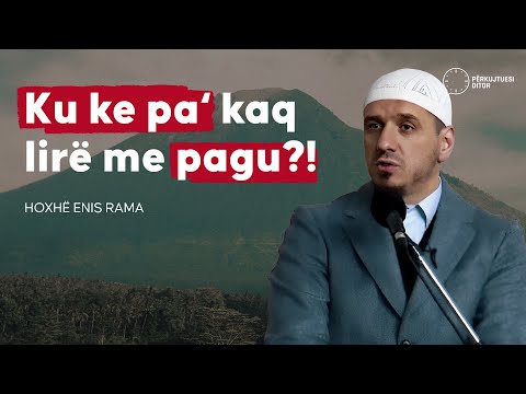 Istigfari si shkak për shtim të pasurisë! - Hoxhë Enis Rama