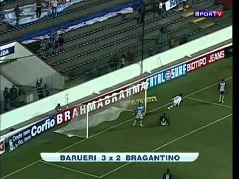Barueri 3 x 2 Bragantino Campeonato Brasileiro Serie B 2 Rodada - Gols