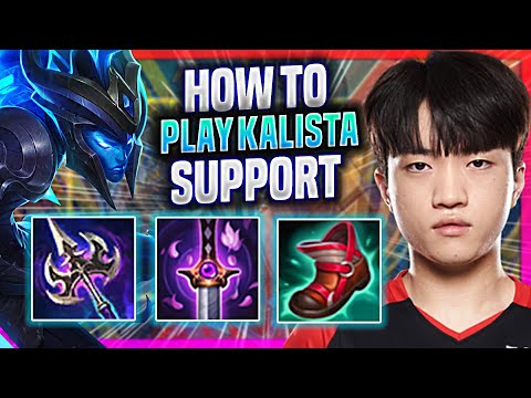 LEARN HOW TO PLAY KALISTA SUPPORT LIKE A PRO! - T1 Keria Plays Kalista Support vs Twitch! |