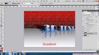 preview picture of video '3d text in Photoshop'