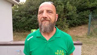 VIDEO. VETTUS: IL COMMENTO A FINE GARA DEL MISTER DAVIDE PEILA