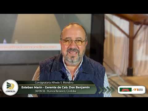 30-09-26 - Esteban Marín - Gerente de Cabaña Don Benjamín - Huinca Renancó, Córdoba