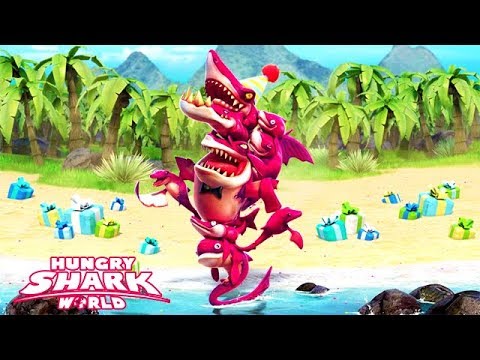 NEW 9-IN-1 SHARK THE FRENZY UNLOCKED!!! (HUNGRY SHARK WORLD)