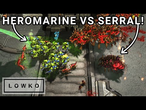 StarCraft 2: SNEAKY FUNGALS - Serral vs HeroMarine!