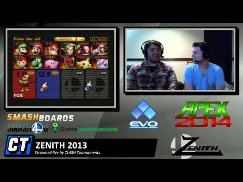 Zenith 2013 - SuperBoomFan vs Sensei - Winners Finals - Smash 64