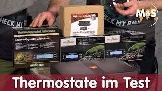Thermostate für Terrarien im Test | Unboxing & richtig einstellen | Reptil TV