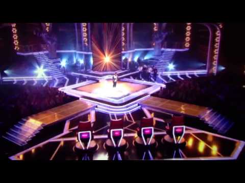 Joseph Apostol sings 'End Of The Road' The Voice UK 2013 Li