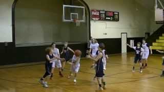 preview picture of video 'Game 9 - Woodstock 7th Boys Lost 44-20 at Sequoyah - February 8, 2014'