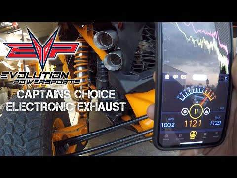 EVO CAPTAINS CHOICE ELECTRONIC EXHAUST - 2020 X3