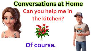 100 Daily English Conversations at Home | A1–A2 English Speaking Practice | Learn English