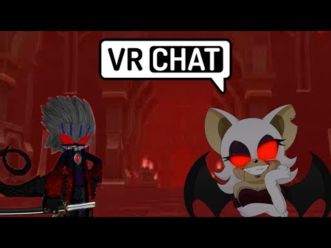 Devil Rouge Reunites with Devil Raziel in Their Underworld Palace - VRChat