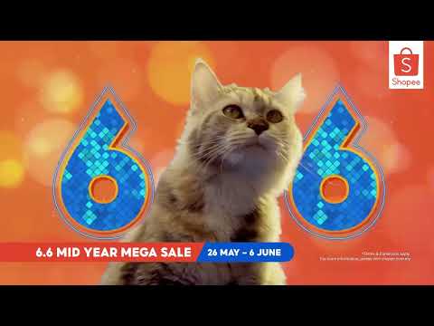 Shopee 6.6 Mid Year Mega Sale video