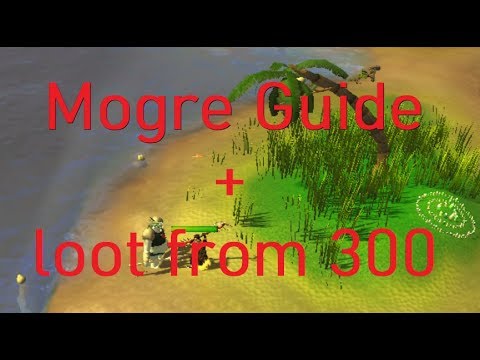 Runescape 3 Mogre Guide + Loot from 300 and Unlocking the Crab Pet