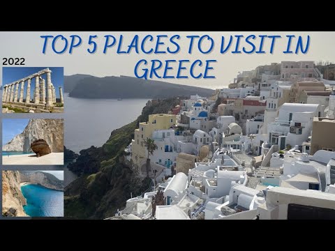 Top 5 Places to Visit In Greece! | 4k Photos and Videos |