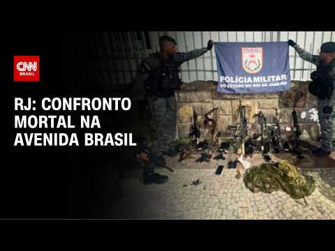 Violência no RJ: tiroteio deixa policial e suspeitos mortos na Avenida Brasil | DESTAQUES DA SEMANA