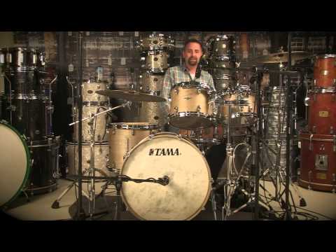 Tama Star Walnut 4pc Drum Set Smoky Natural Mist image 7